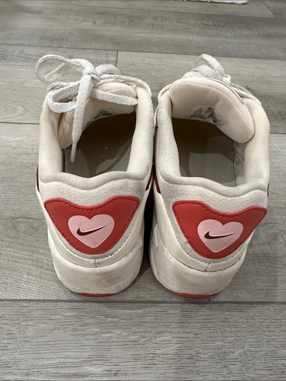 Nike Women’s White, Red & Pink Low-Top Sneakers - Picture 2 of 7